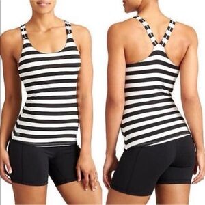 Athleta Optimism Tank Bold Stripe